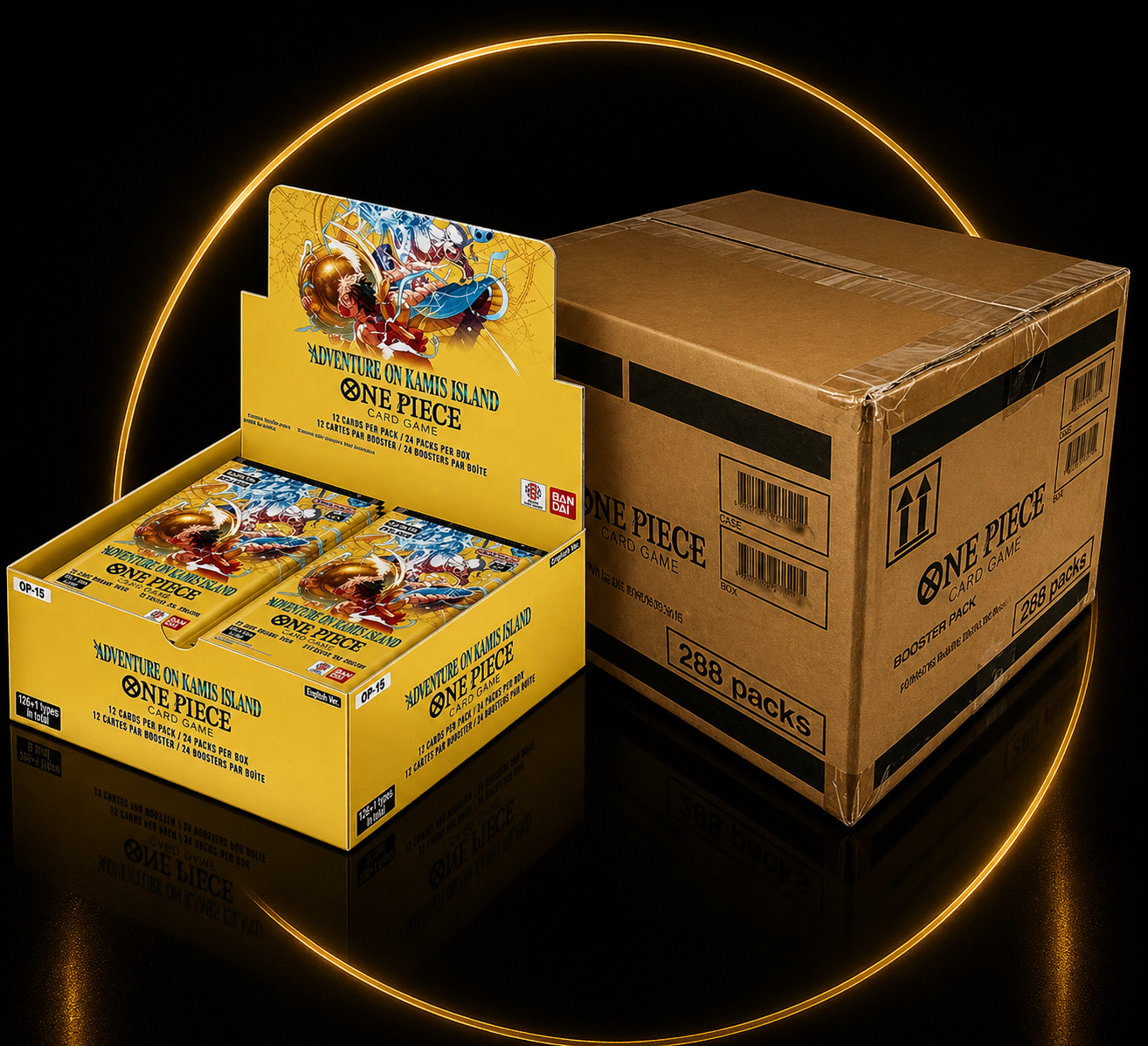 OP15 ADVENTURES ON KAMI'S ISLAND BOOSTER BOX CASE PRE ORDER (APRIL 2026)
