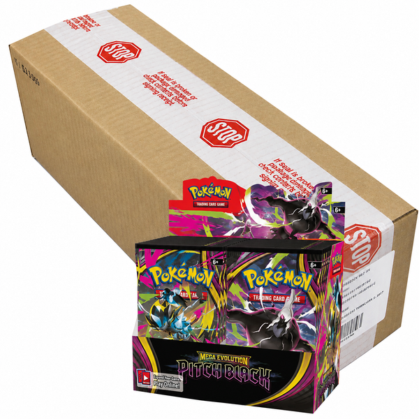 Pitch Black Booster Master Case | 6 Booster Boxes | ME05 | English | Pre-Order