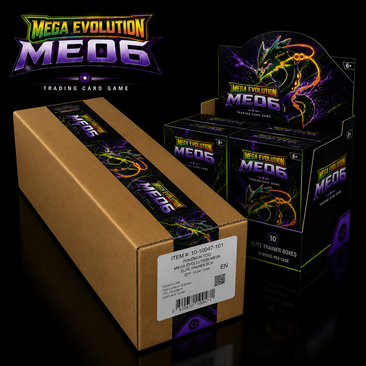 ME06 CELESTIAL STORM BOOSTER BOX CASE (X6 BOOSTER BOX) - ENGLISH