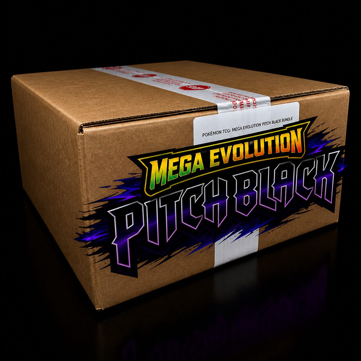 PITCH BLACK ETB CASE (X10 ETB) (ME05) PRE ORDER - ENGLISH