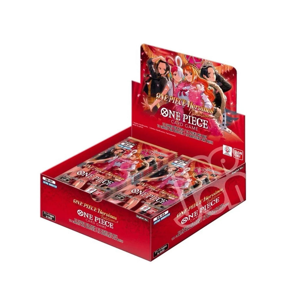 One Piece Card Game: Heroines Edition EB03 Booster Box | English | July Restock Pre-Order