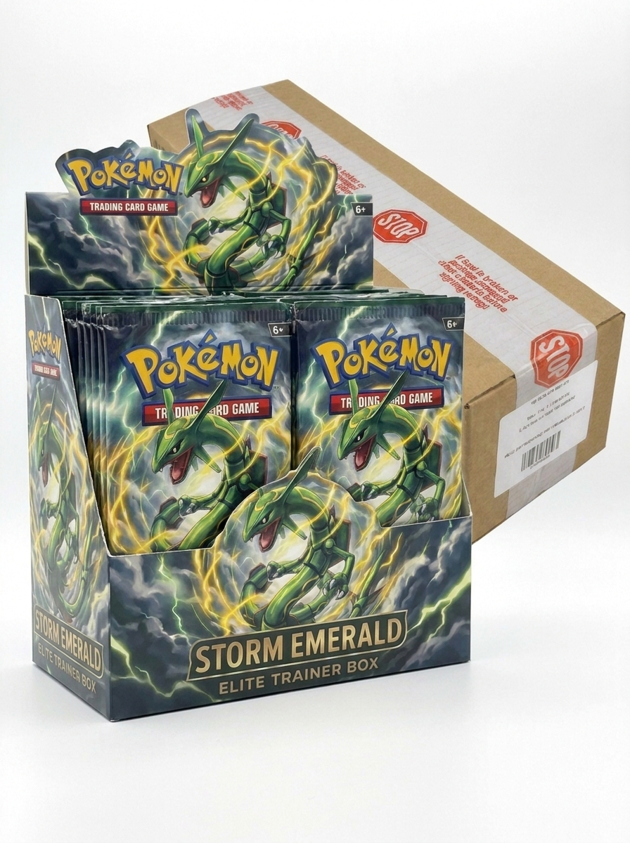 Caja de Sobres de Refuerzo Maestro de Tormenta Celestial | 6 Cajas de Sobres de Refuerzo | Inglés | Pedido Anticipado