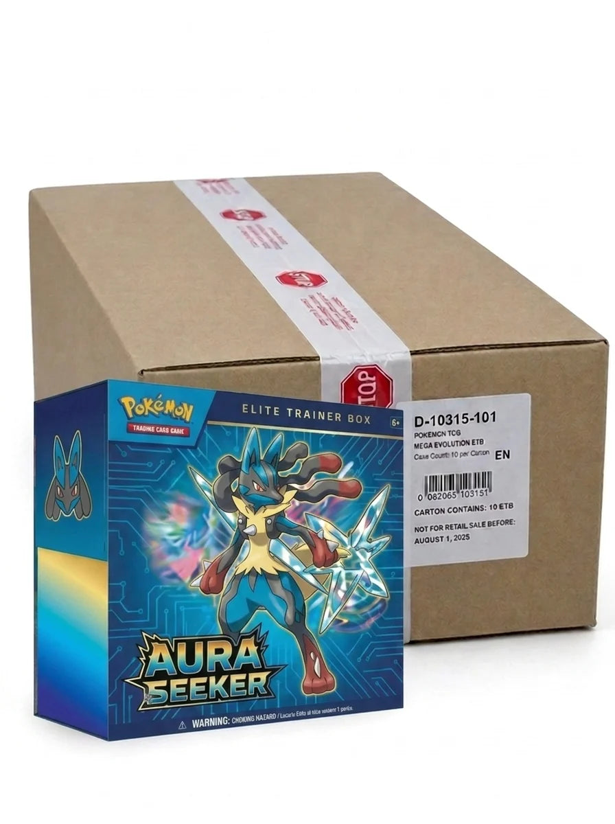 Aura Seeker Elite Trainer Box (ETB) Case – English