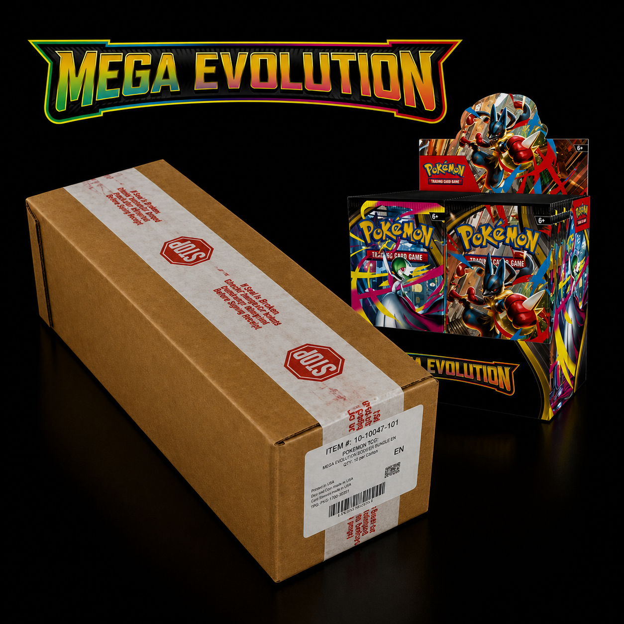 MEGA EVOLUTION BOOSTER BOX CASE (x6 BOOSTER BOXES) PRE ORDER - EN