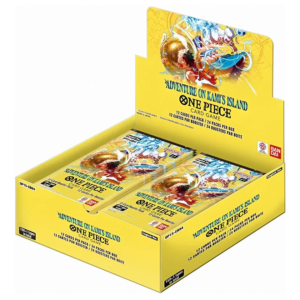 Adventures on Kami Island OP15 Booster Box Case | 12 Booster Boxes | English | Pre-Order April 2026)
